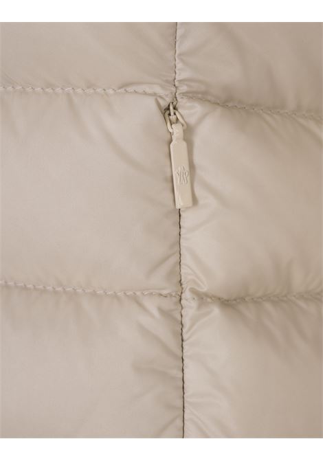 Cardigan Imbottito In Maglia Bianca MONCLER | 093-9B0006 M112220F